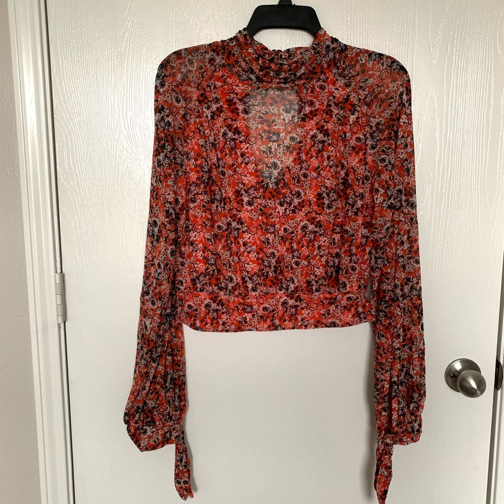 Free people all dolled up blouse